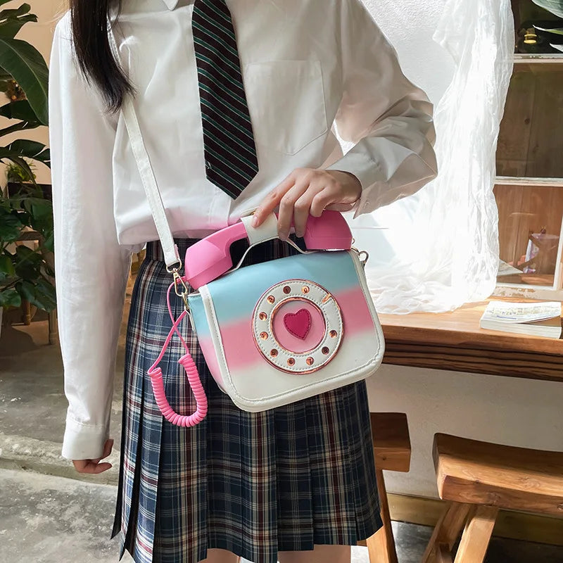 Stylish Women Telephone Cross Bag