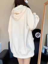 Cozy Star Patch Fleece Hoodie