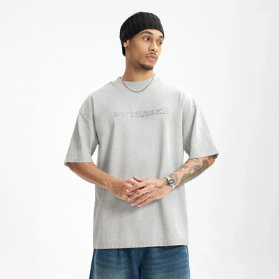 Vintage-Stickerei-T-Shirt