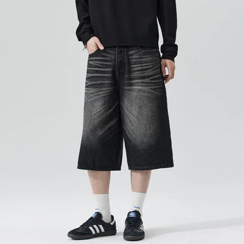 Men's Baggy Denim Jorts