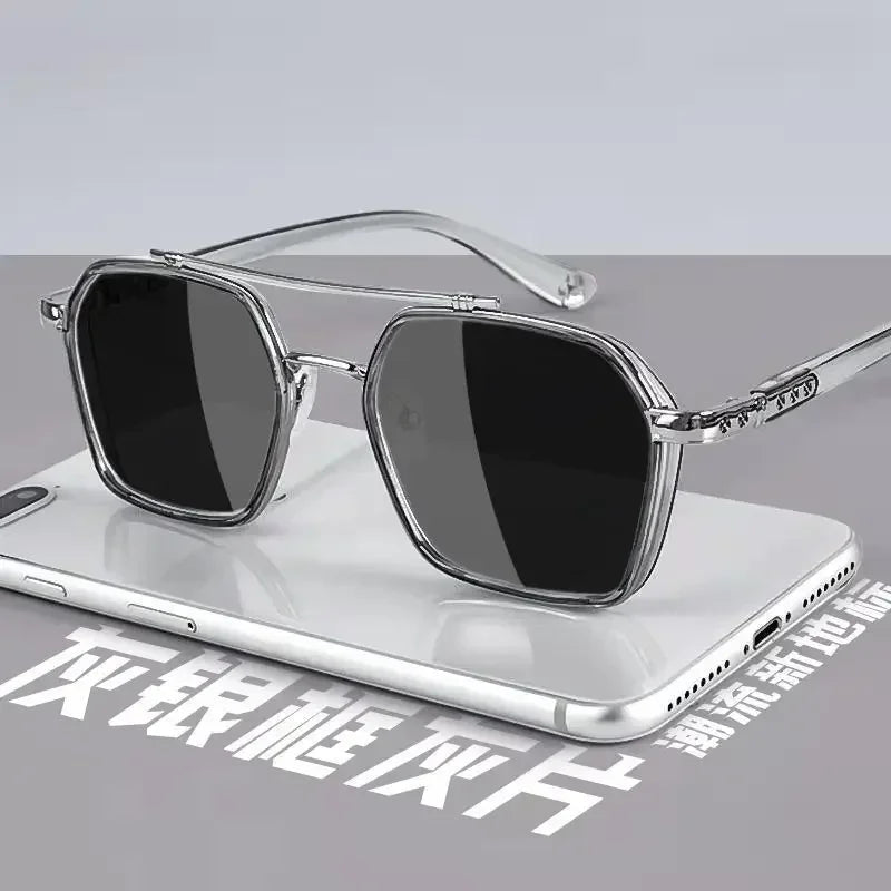 Photochromic Korean Style Sunglasses