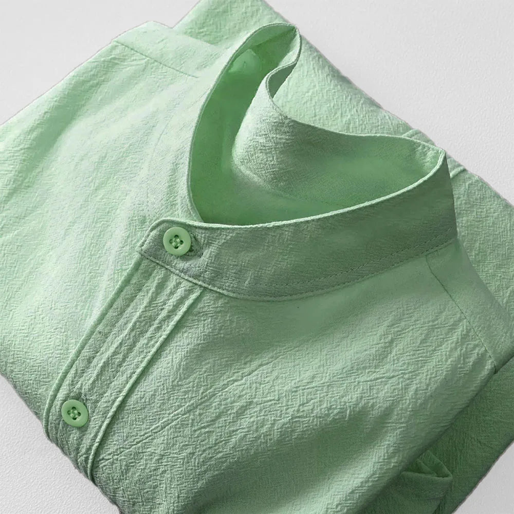 Old Money Cotton Linen T-shirt
