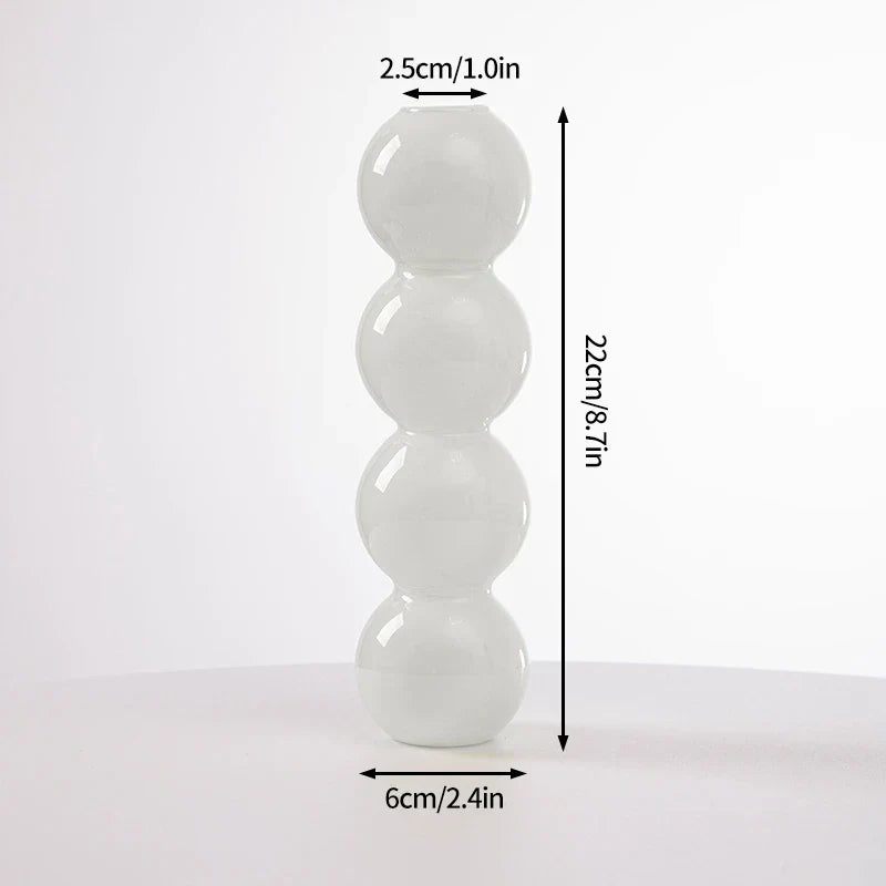 Creative Glass Flower Vintage Vase