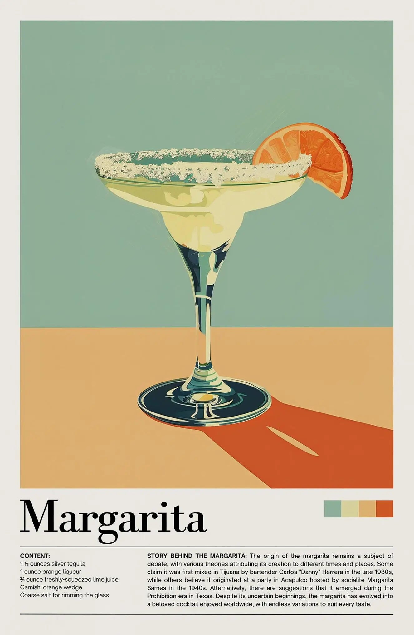 Nostalgic Minimalist Cafe Posters