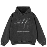 Doberman Gang Black Washed Hoodie