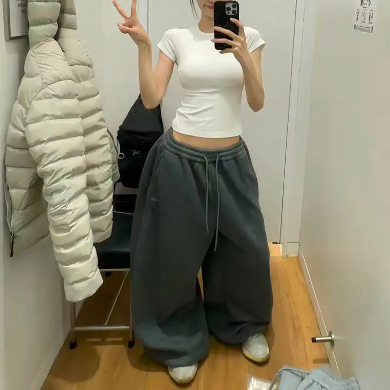 Super Wide Leg Women's Sweatpants