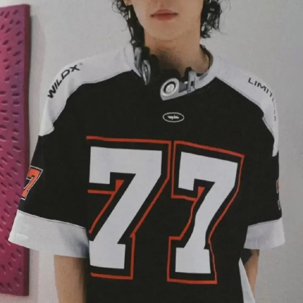 77 American Style Sport Jersey T-Shirt