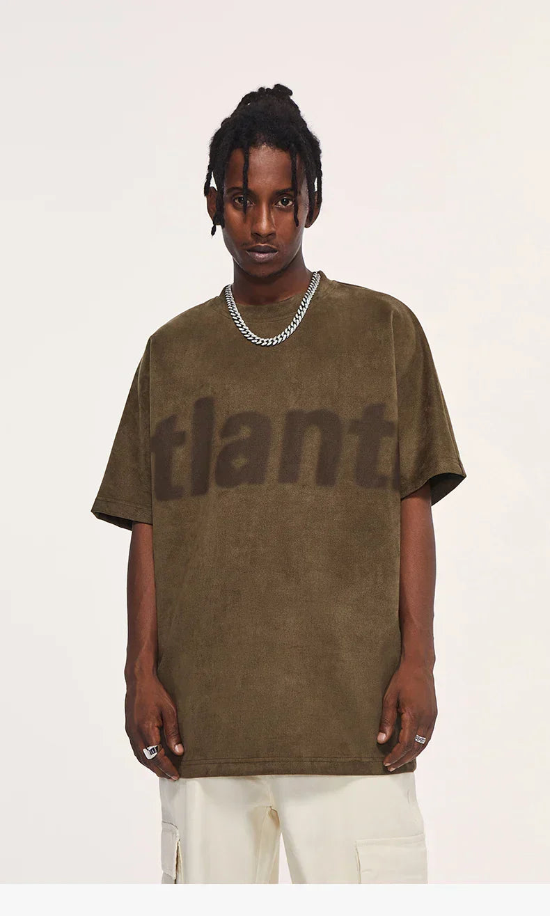 Atlantis Print Washed T-shirt