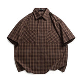 Plaid Pure Cotton Loose Casual Shirt