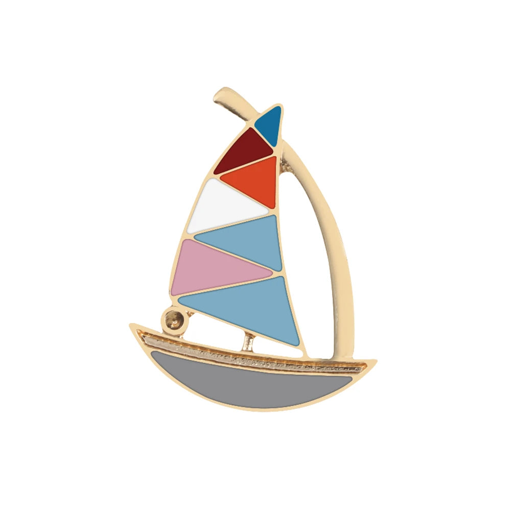 Enjoy Summer Holiday Brooches