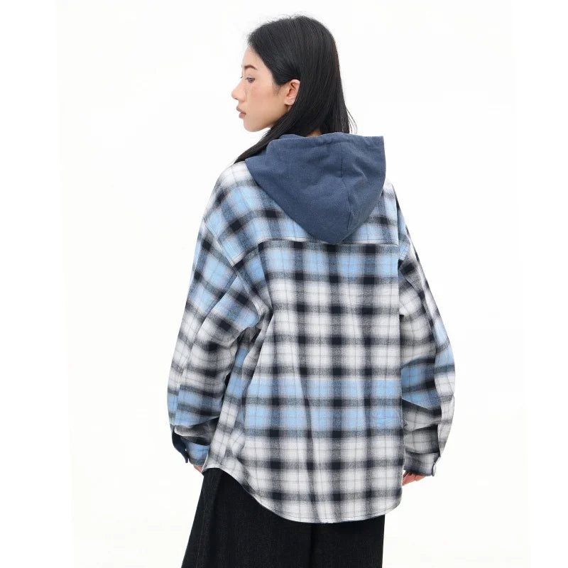 Double-sided Matching Zip-up Hoodie