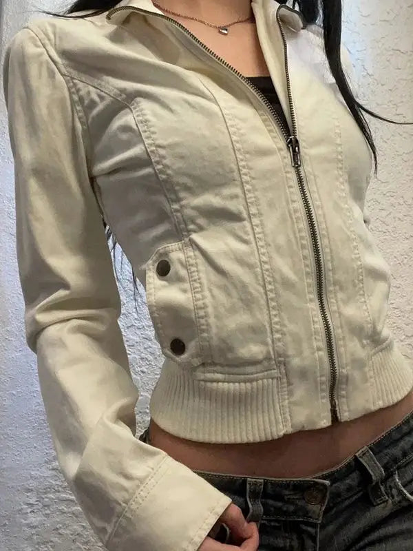 Slim Fit Windbreaker Jacket