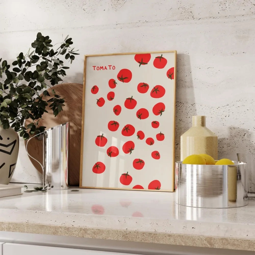 Italian Tomato Poster Set