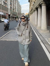 Wide Leg Striped Vintage Pants