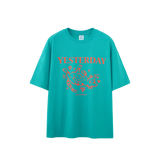 Gestern Cat Print T-Shirt