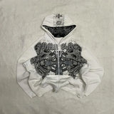 Y2K Flux Tribial Oversized Hoodie