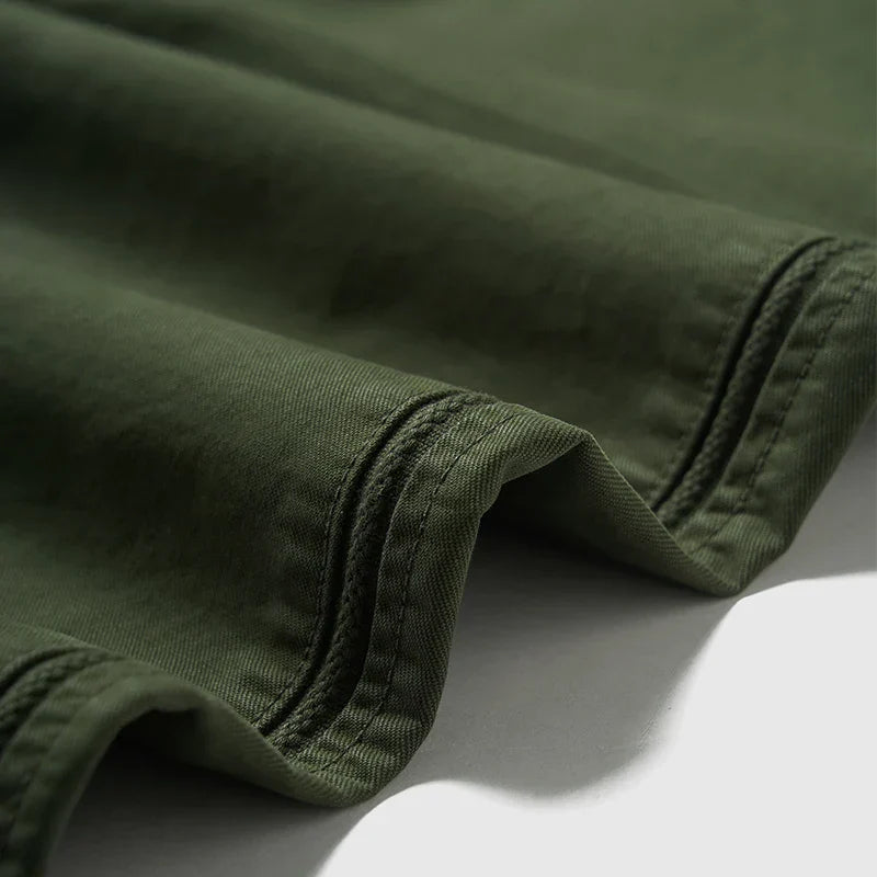 Pantalones cargo de calle de corte alto