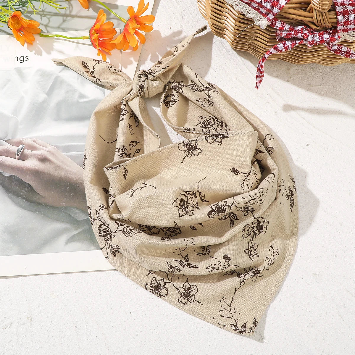 Daisy Pattern Handmade Hairband