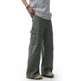 Straight Casual Cargo Pants