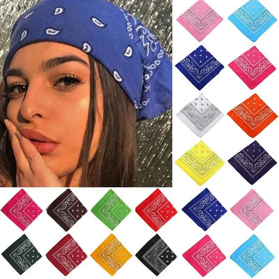 Pañuelo bohemio estampado para mujer