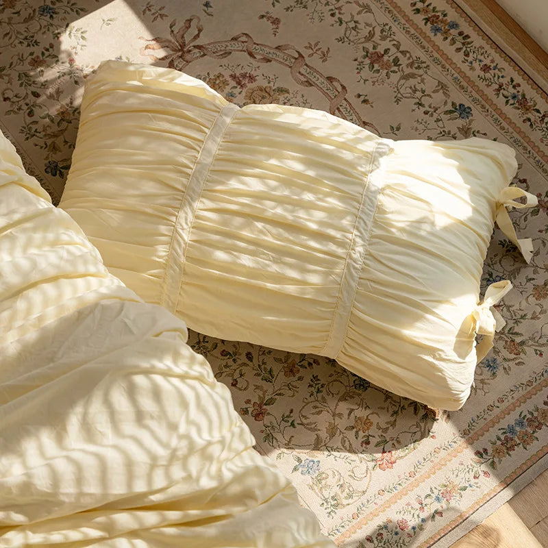 Korean Pleated Pillowcase