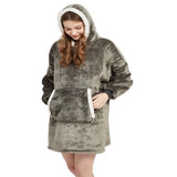 Winter Wearable Blankets Soft Warm Sweatshirt