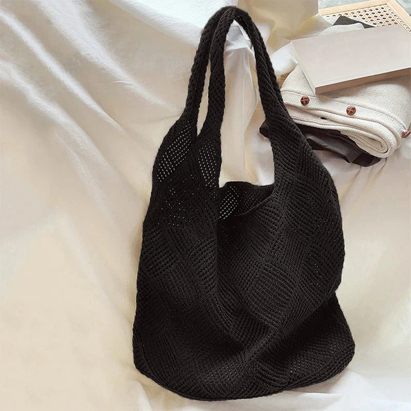 Retro Handgefertigte Häkeltasche für Damen