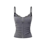 Y2K Gray Baddie Tank Top