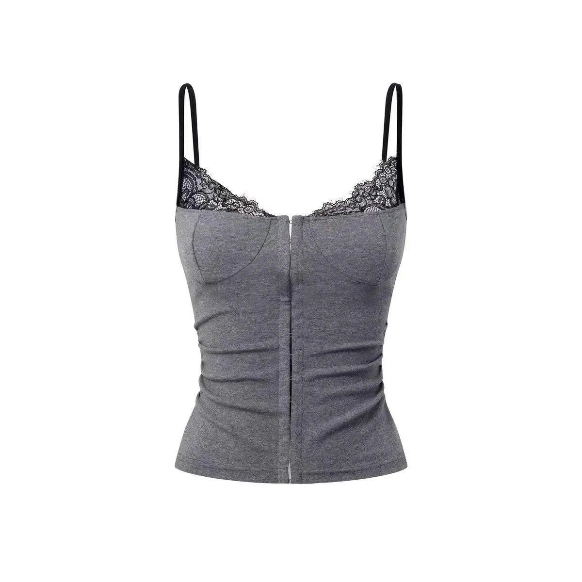 Y2K Gray Baddie Tank Top