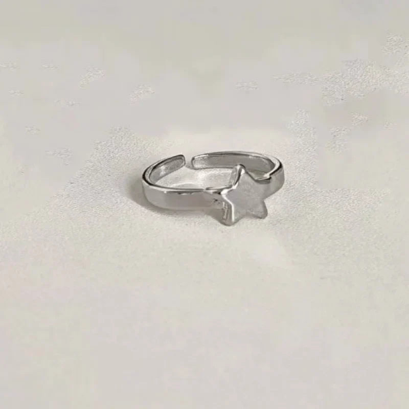 Gothic Punk Adjustable Open Ring