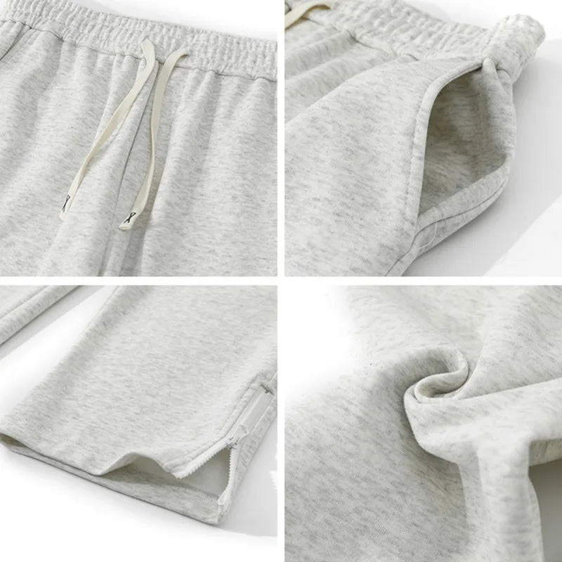 Y2K Zip-Up Leg Sweatpants
