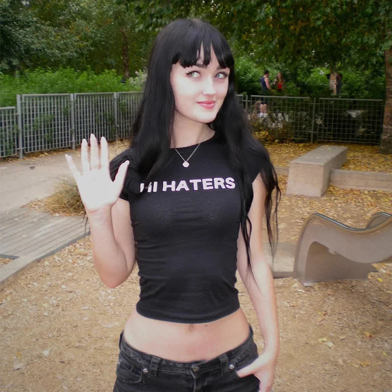 Hi Haters Crop Top