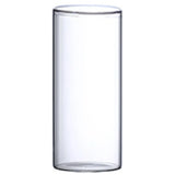 Vintage Minimalist Glass Vase Cylinder Flower