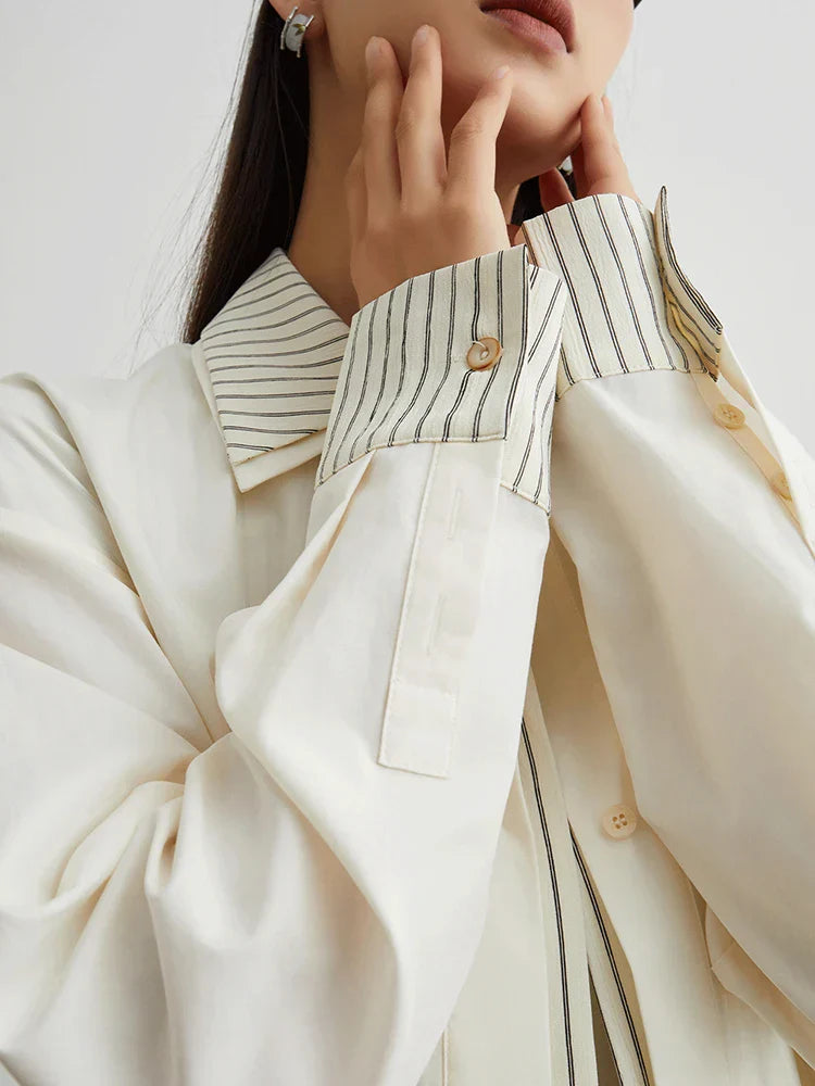 Corporate Girl Double Layered Shirt