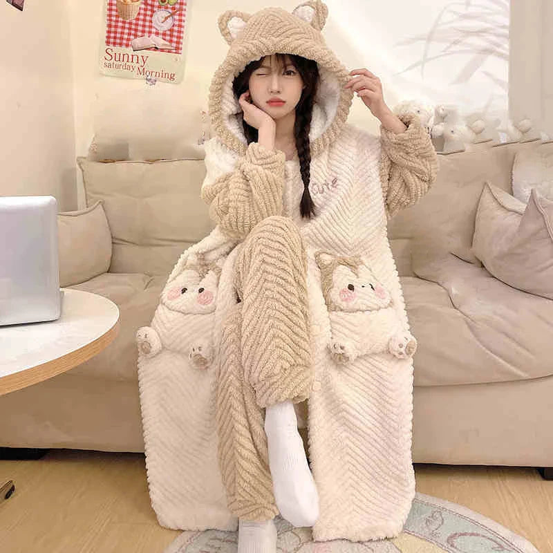 Crescent Moon Hooded Pyjamas
