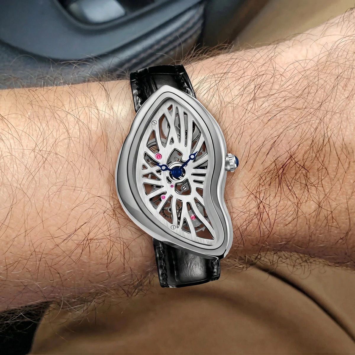 Black Luxury Creative Wristwatch Quartz