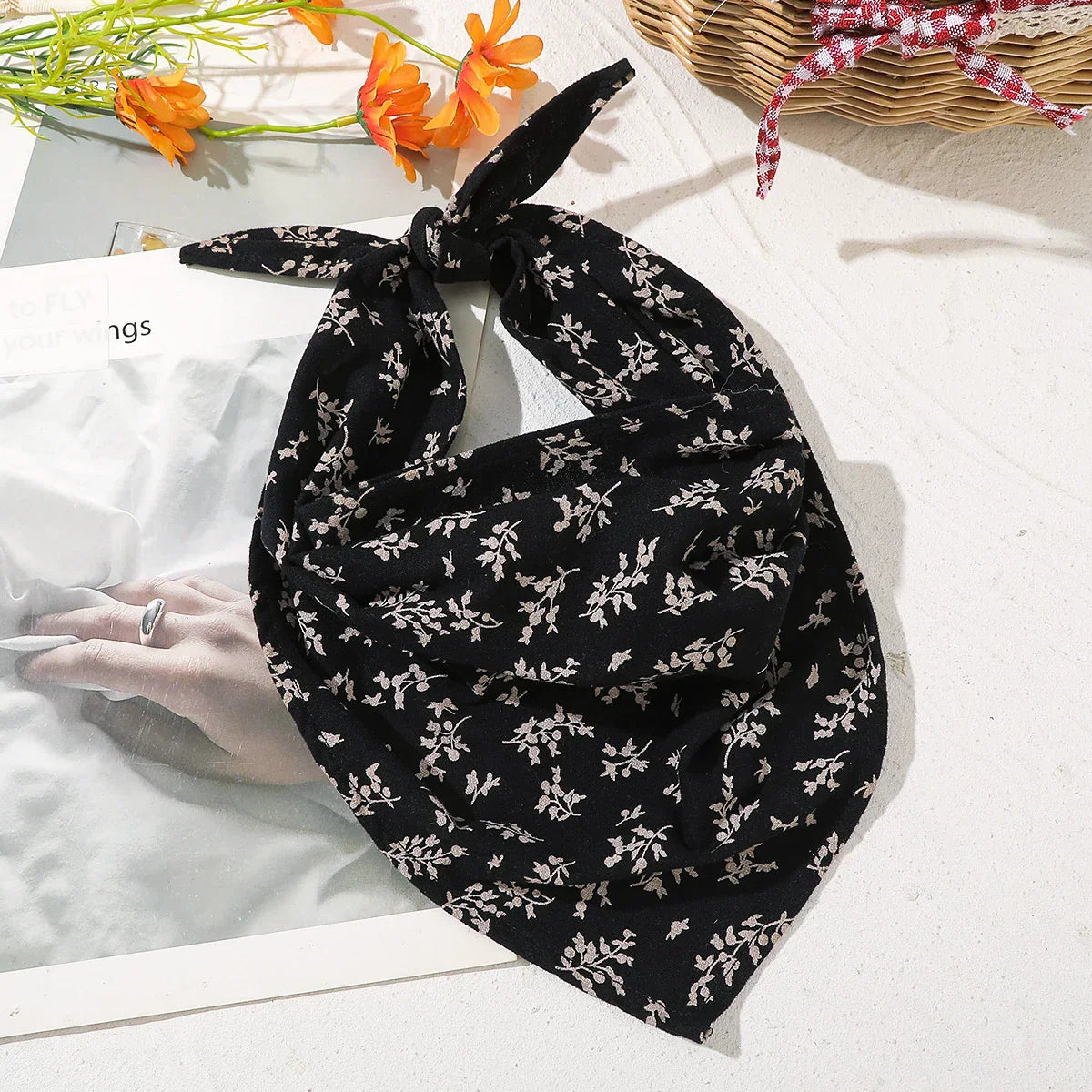 Daisy Pattern Handmade Hairband