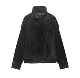 Women's Faux Leather Black Jacket