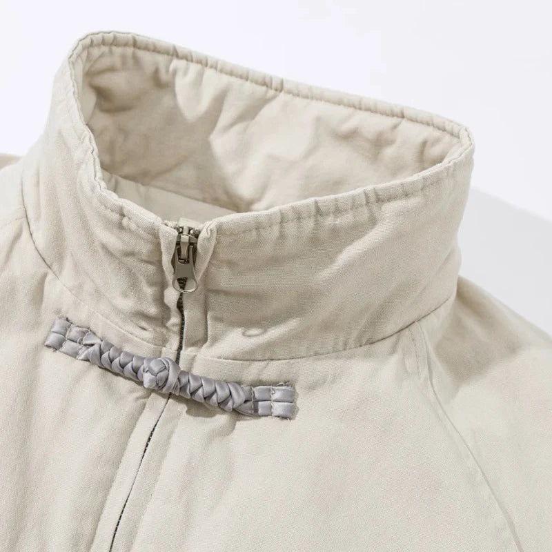 Korean Retro Padded Winter Puffer Jacket