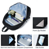 Leichter, wasserdichter Oxford-Rucksack