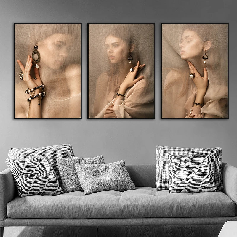Auethentic Sexy Girl Poster