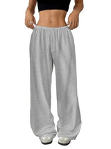Low Rise Elastic Waist Pants