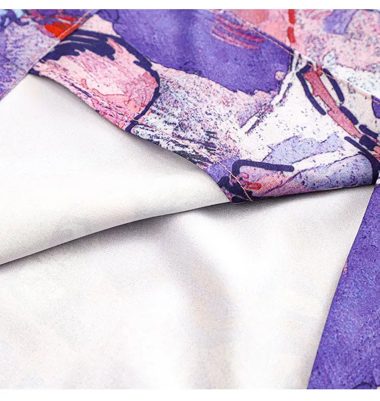 Women Short Sleeve Tie Dye Shirt