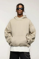 Oversized Autumn Basic Hoodie