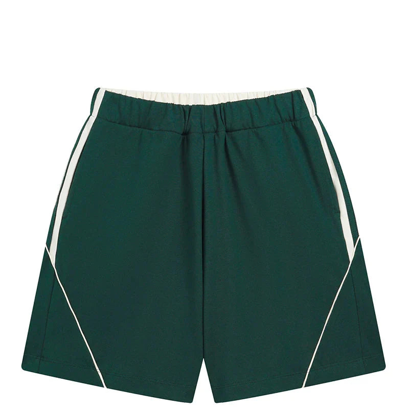 Varsity Patchwork Baggy Short