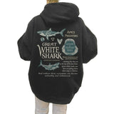 Fishing Sharks Enthusiast Oversized Hoodie
