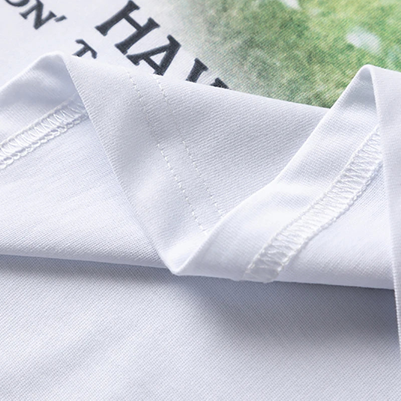 Cow Letter Print Oversized T-shirt