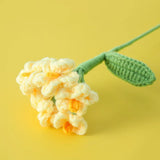 Handwoven Knitted Graduation Cute Mini Bouquet Flower