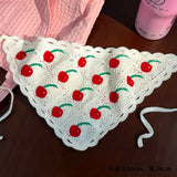 Handmade Knitted Floral Pattern Headbands