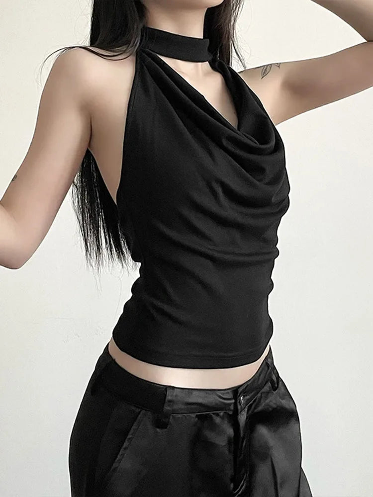 Solid Color Simple Casual Top